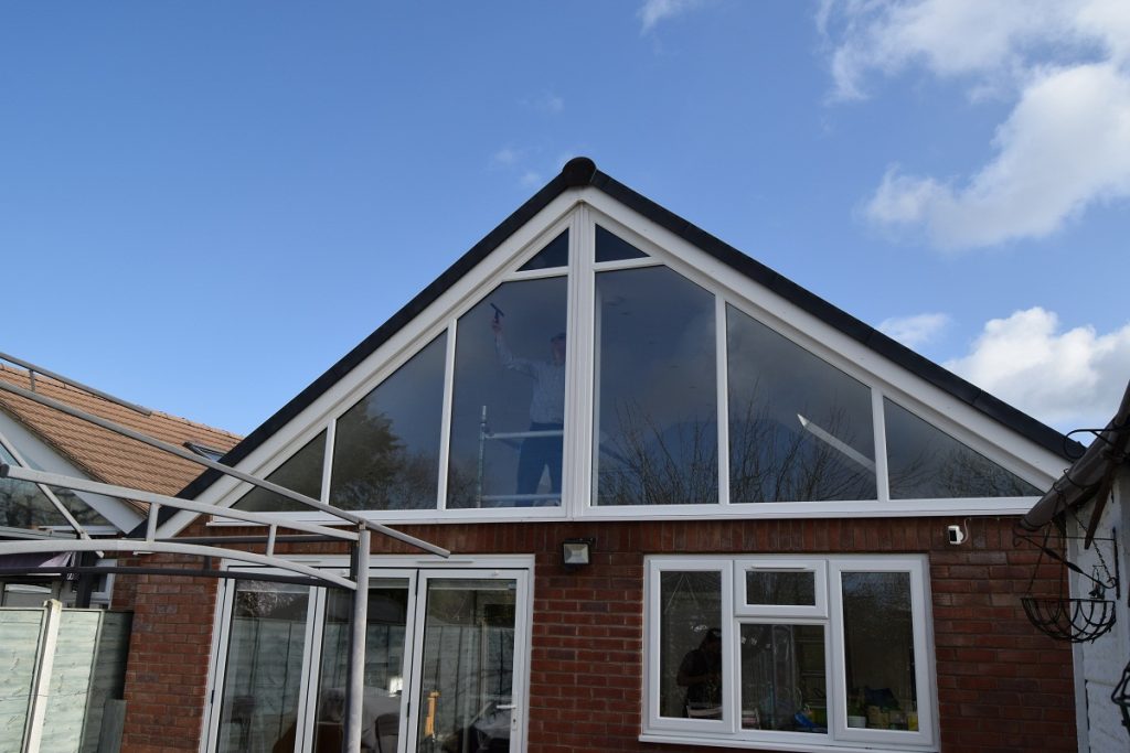 Bungalow Extension Heat Reduction Outside Pre Tint