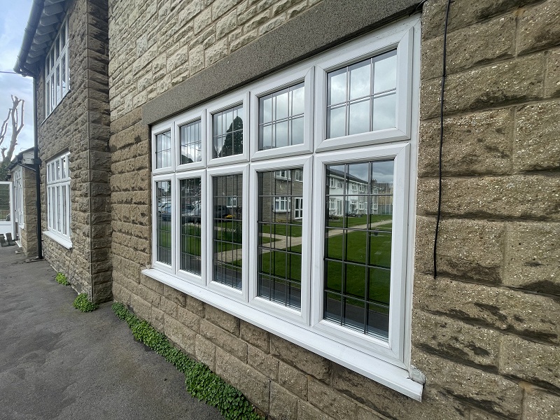 Privacy window film example 3